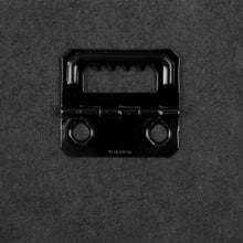 Load image into Gallery viewer, Black metal picture hanger mounted on the black MDF back of a canvas print: L'Abeille Française