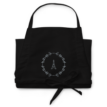 Load image into Gallery viewer, Eiffel Apron (Black & Silver)