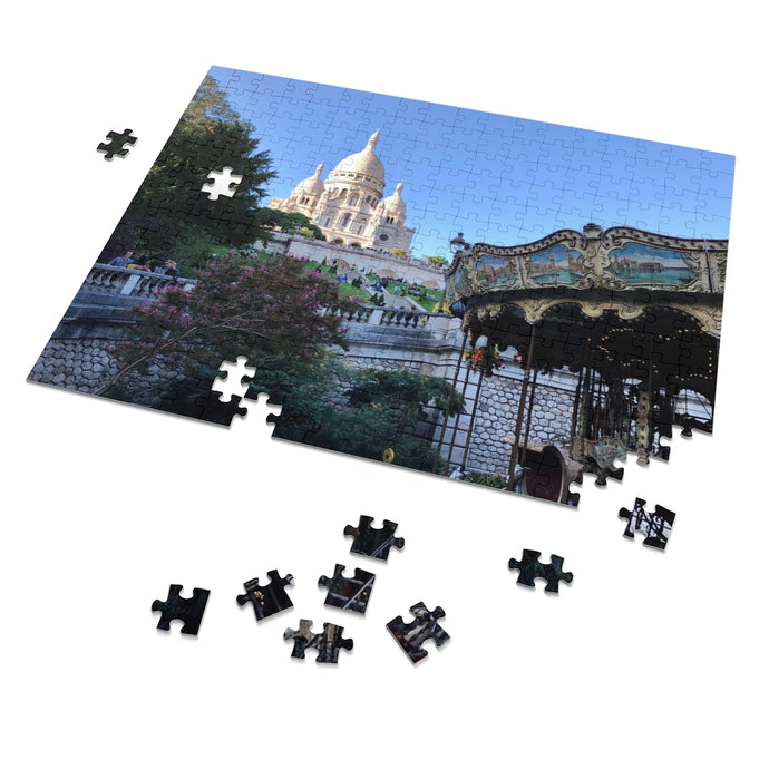 Sacre Coeur Carrousel Jigsaw Puzzle