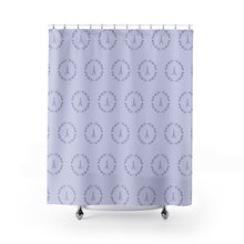 Load image into Gallery viewer, Eiffel Shower Curtain (Lavender on Lavender)