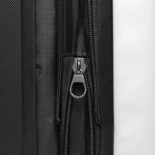 Load image into Gallery viewer, Zipper of expandable section of large Take Me To Paris hard-shell suitcase: Boutique L&#39;Abeille Française