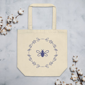 Lavender Bee Tote Bag